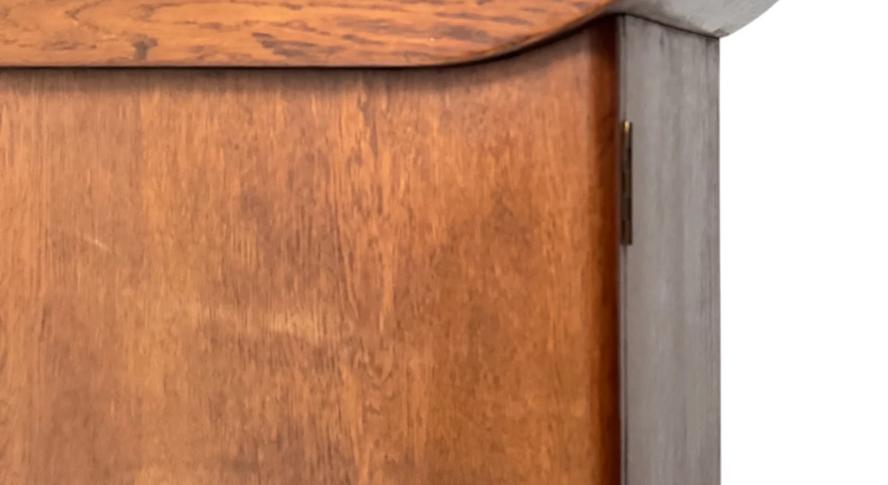 Art Deco Amsterdamse School Armoire by Willem Penaat for Metz & Co. Amsterdam